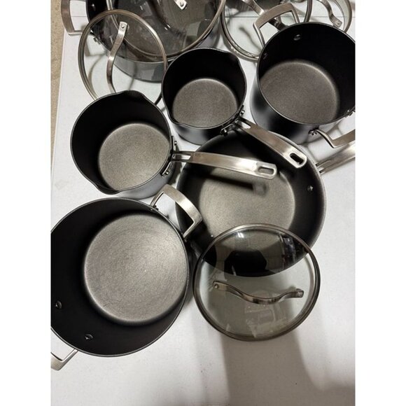 Anolon Advanced Home Hard-Anodized Nonstick Cookware Set - 11 Piece - Picture 3 of 7